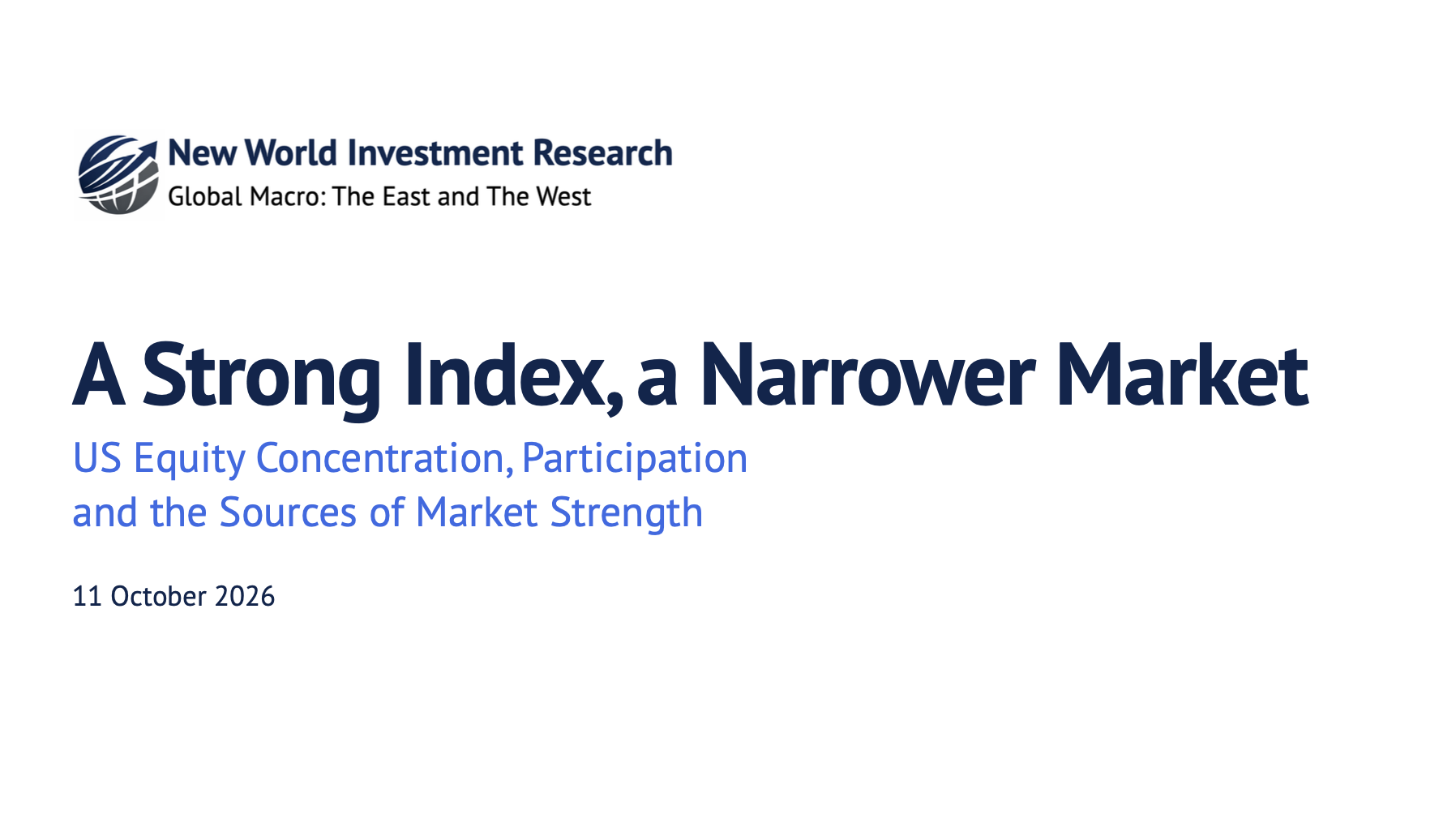Is the S&P 500’s strength hiding a weaker market beneath the surface?